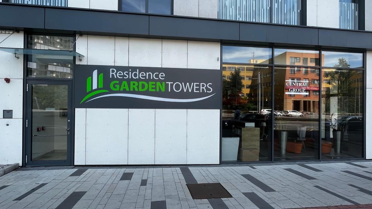 Residence Garden Tower - 8 Min Do Centra, Garaz Prag Exteriör bild